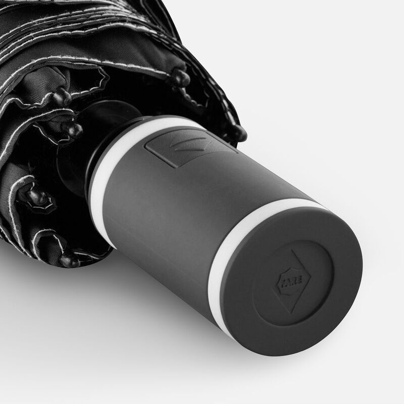 Зонт складной AOC Mini с цветными спицами, белый арт.64715.60