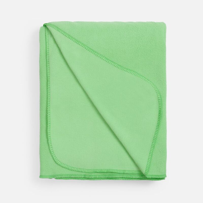 Флисовый плед Warm&Peace, светло-зеленый арт.7669.94