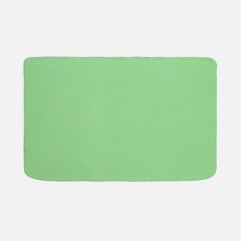 Флисовый плед Warm&Peace, светло-зеленый арт.7669.94