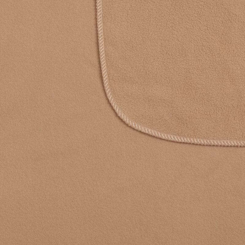 Флисовый плед Warm&Peace, бежевый арт.7669.00