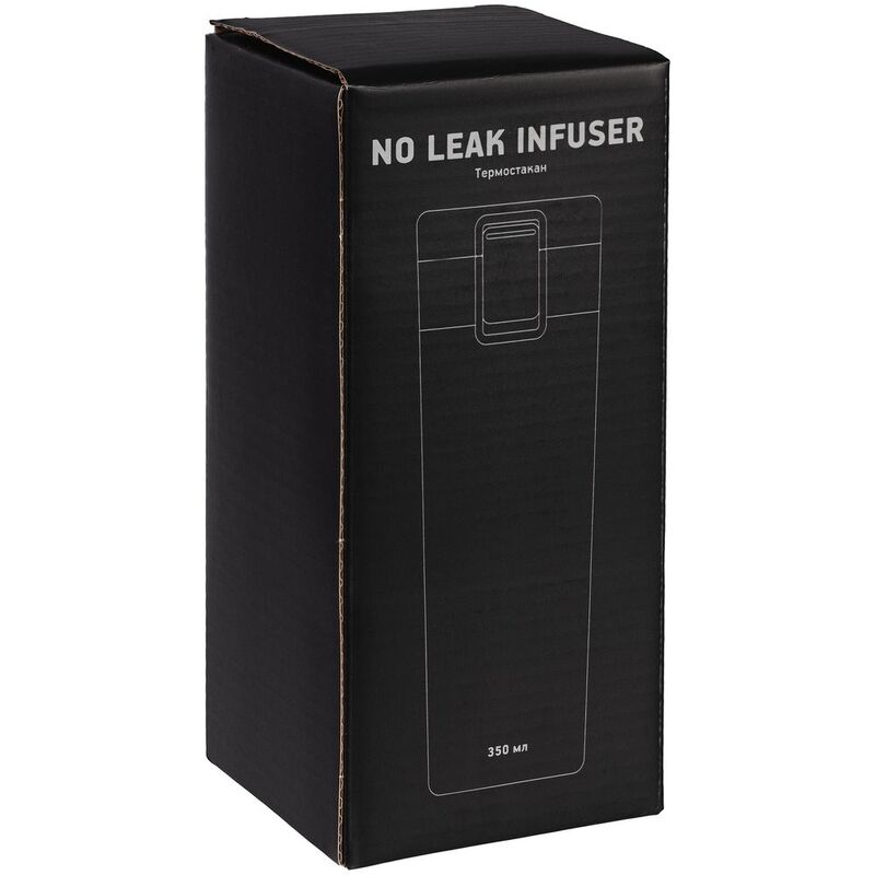Термостакан с ситечком No Leak Infuser, черный арт.13650.30
