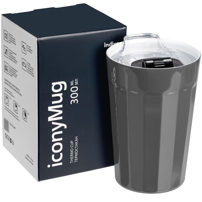 Термостакан iconyMug, серый арт.7498.16