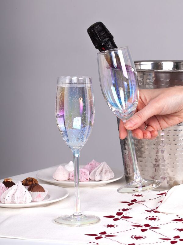 Набор из 2 бокалов для шампанского Perola арт.15907.00