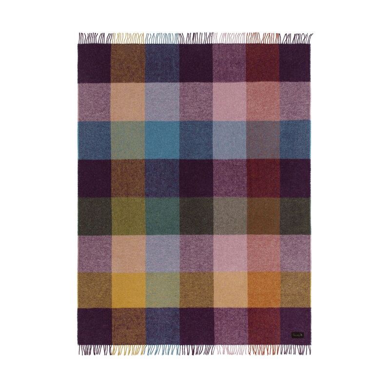 Плед Arequipa, фиолетовый с серым арт.19020.57