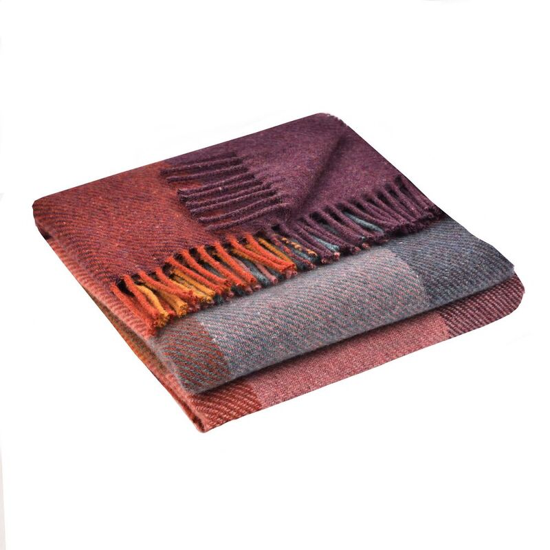 Плед Arequipa, фиолетовый с серым арт.19020.57