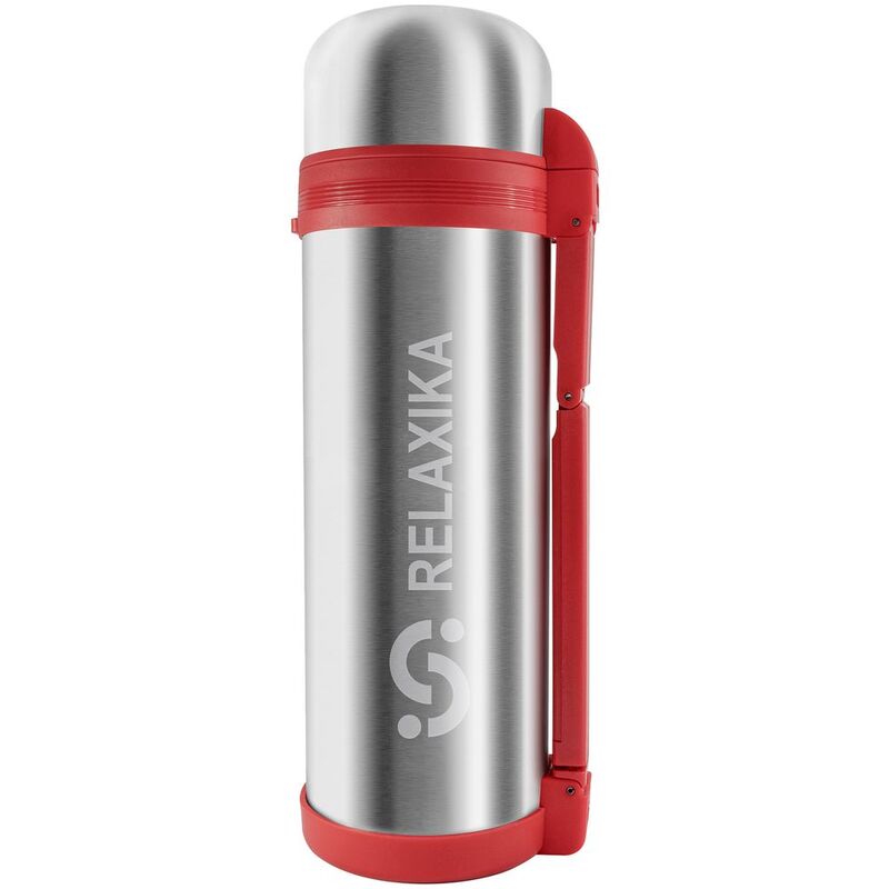 Термос для еды и напитков Relaxika 1800, стальной арт.13795.10