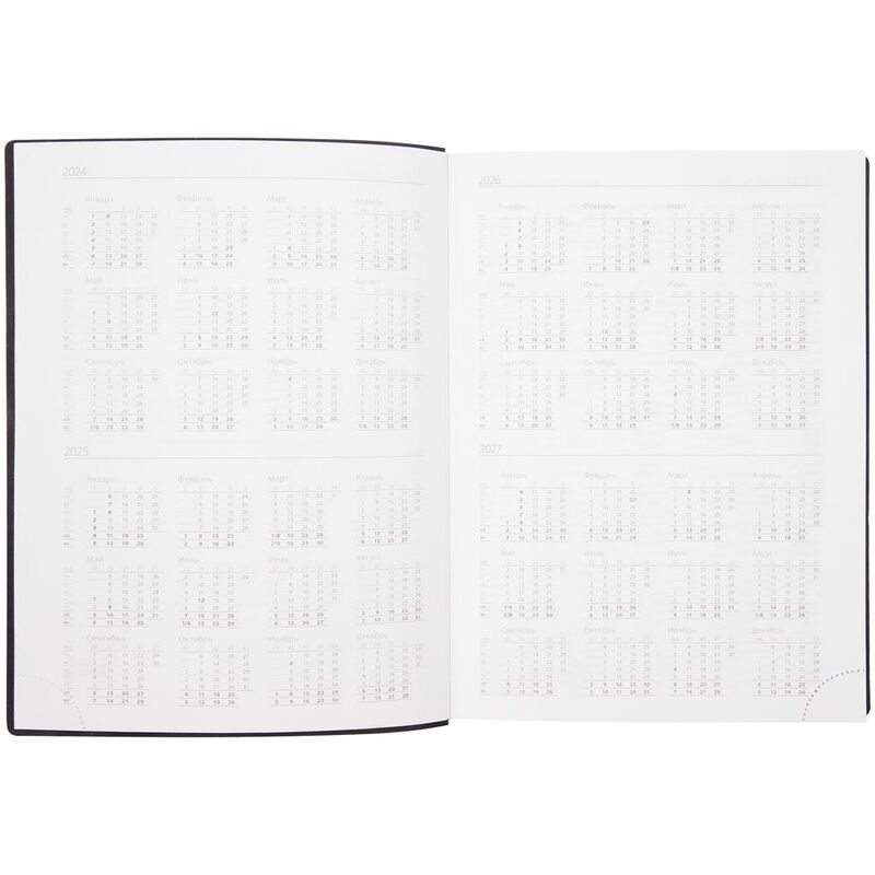 Ежедневник Vivian Metal, недатированный, синий арт.16654.44