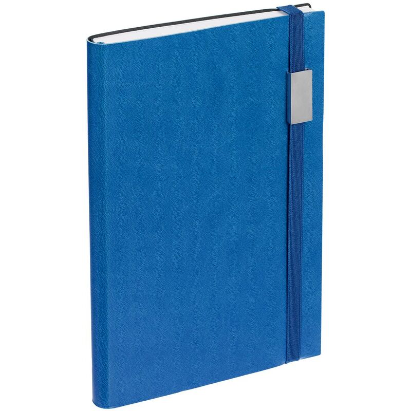 Ежедневник Vivian Metal, недатированный, синий арт.16654.44