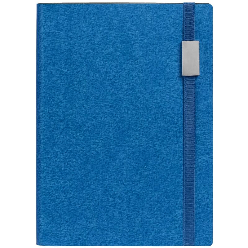 Ежедневник Vivian Metal, недатированный, синий арт.16654.44