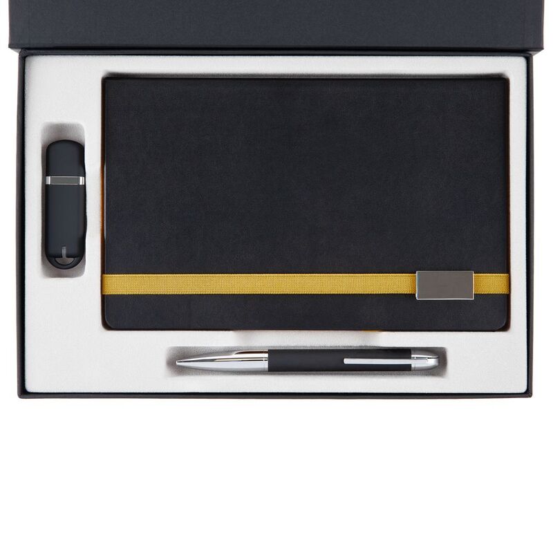 Набор Ton Memory, черный с желтым арт.17660.38