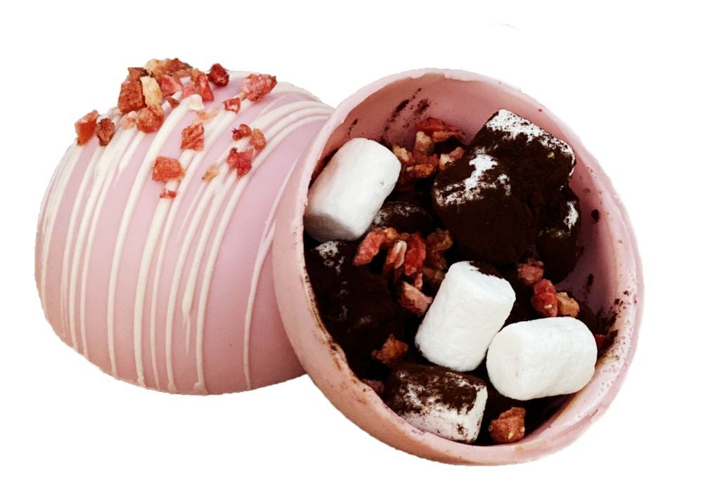 Шоколадная бомбочка &laquo;Клубника&raquo; арт.13733.07