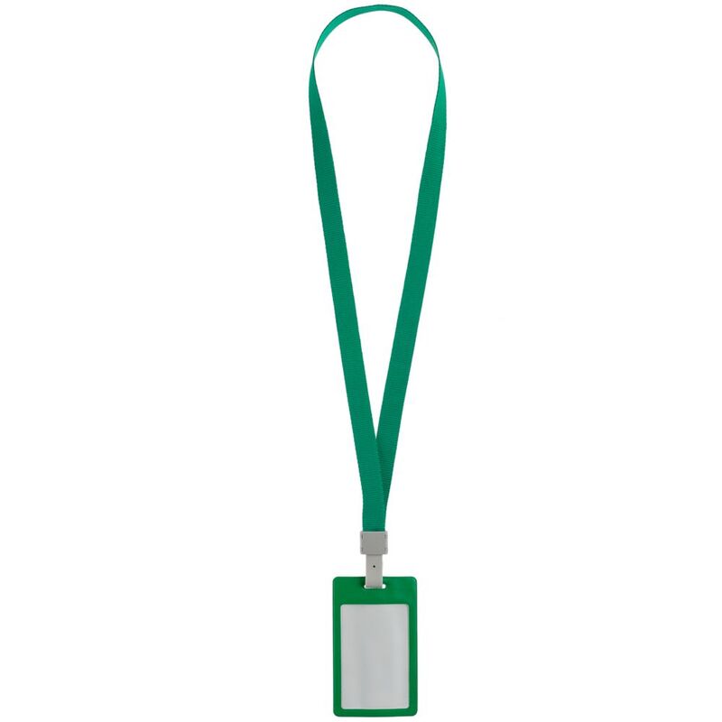 Карман для пропуска с лентой Staff, зеленый арт.79136.90