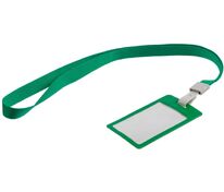 Карман для пропуска с лентой Staff, зеленый арт.79136.90
