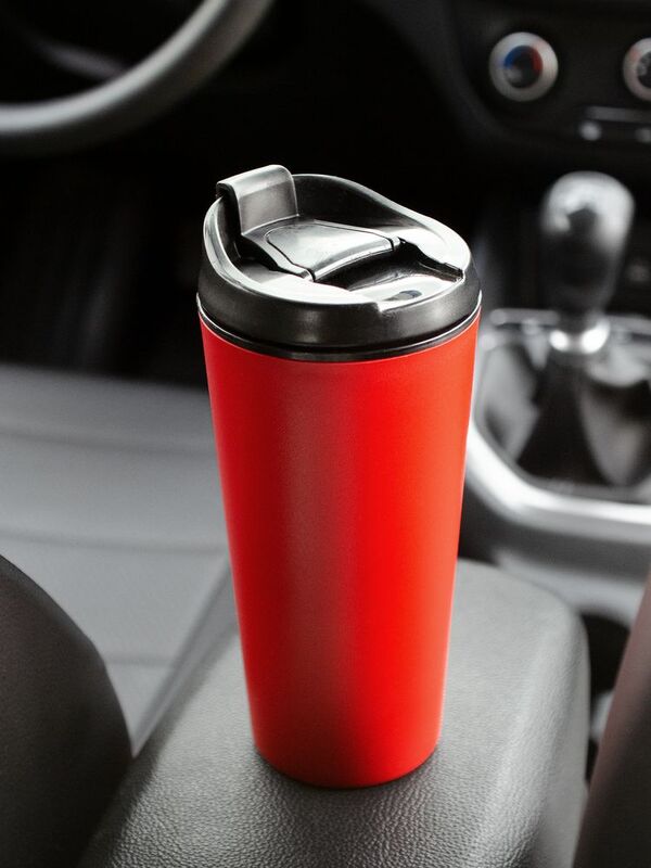 Термостакан Edda, красный арт.13763.50