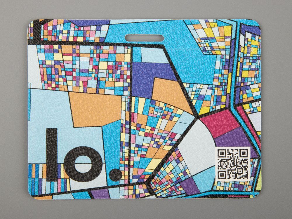 Карман для пропуска Saff Plus на заказ, горизонтальный арт.18903.02