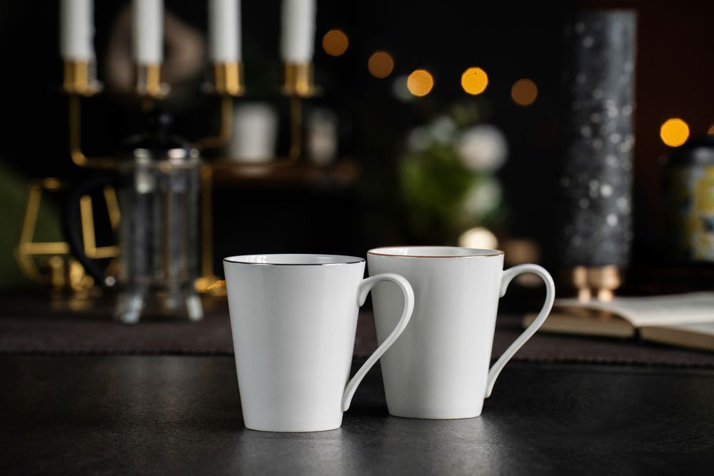 Кружка Select, белая с золотистой отводкой арт.13774.00