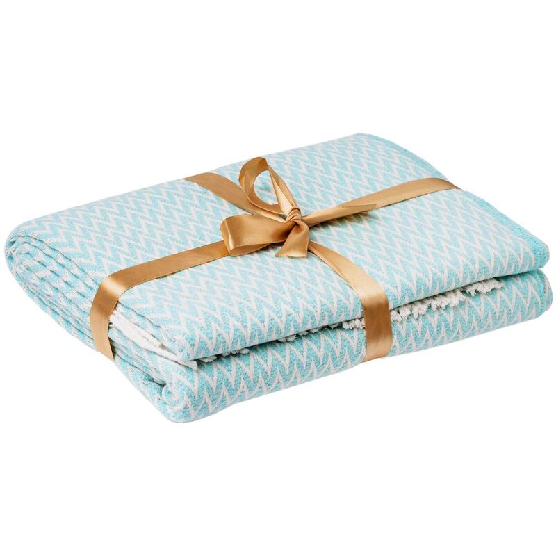 Плед Sagunt, мятный арт.13914.15