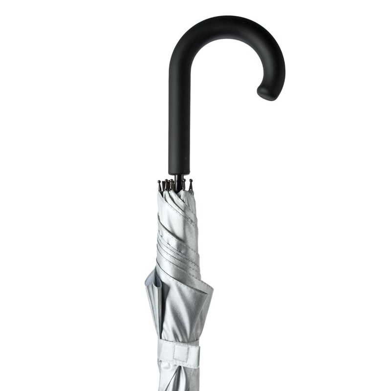 Зонт-трость Wind, серебристый арт.15980.10