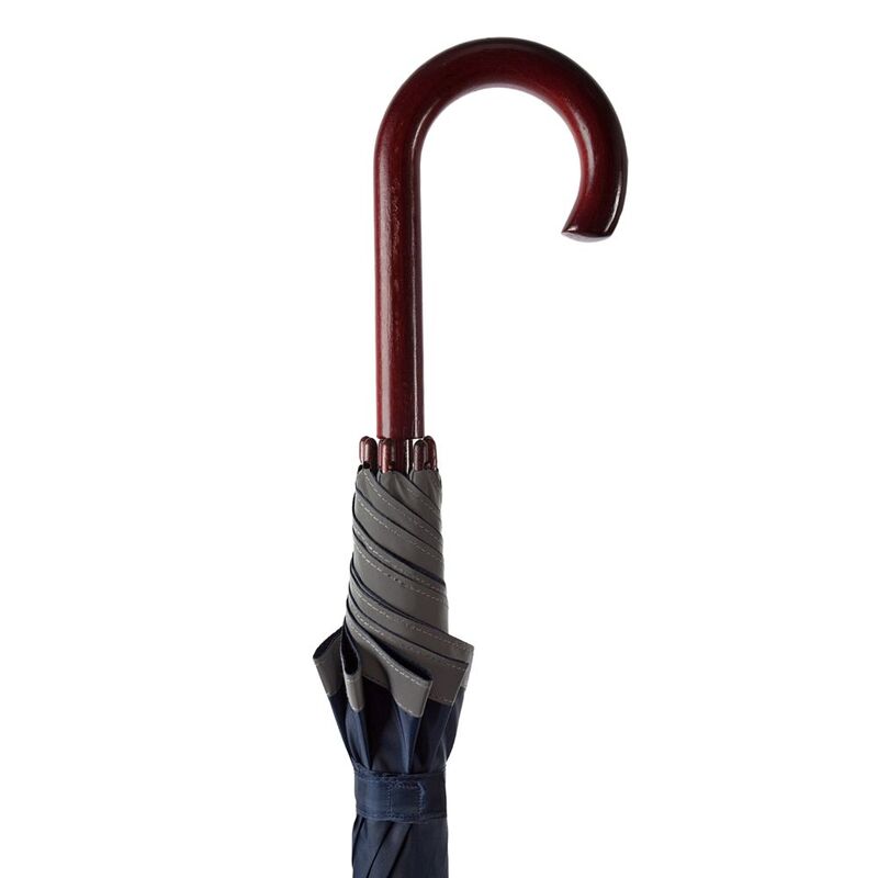 Зонт-трость светоотражающий Reflect, синий арт.17319.40