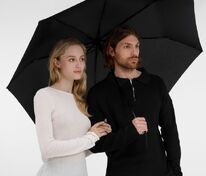 Зонт складной Fiber, черный арт.17321.30