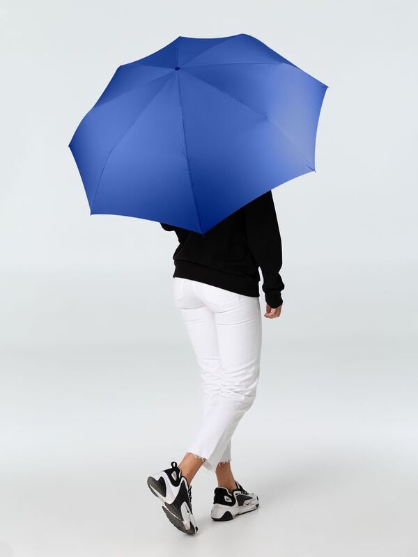 Зонт складной Fiber, ярко-синий арт.17321.44