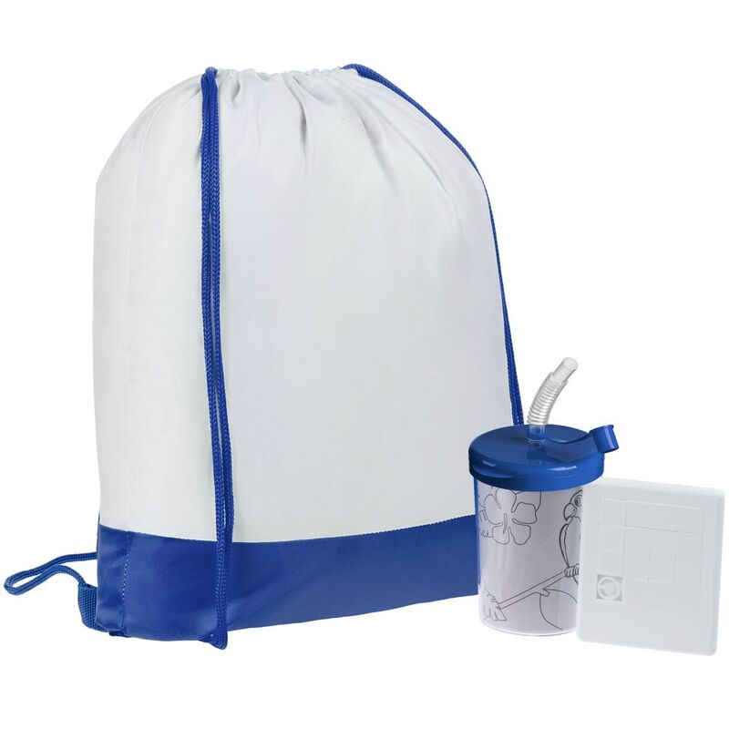 Набор Road Kid, белый с синим арт.16665.64