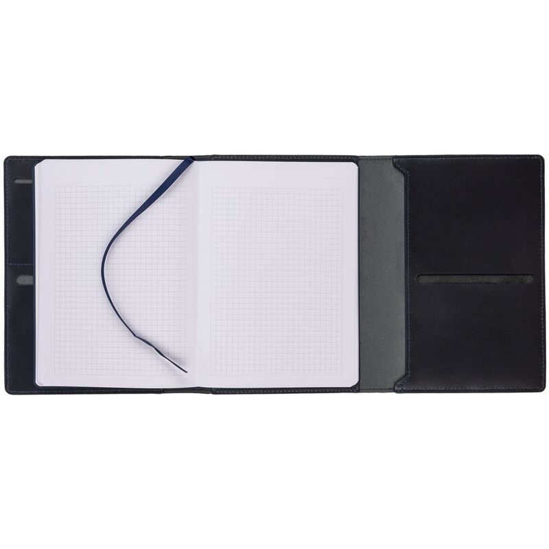 Ежедневник-портфолио Napoli, недатированный, синий арт.55601.40