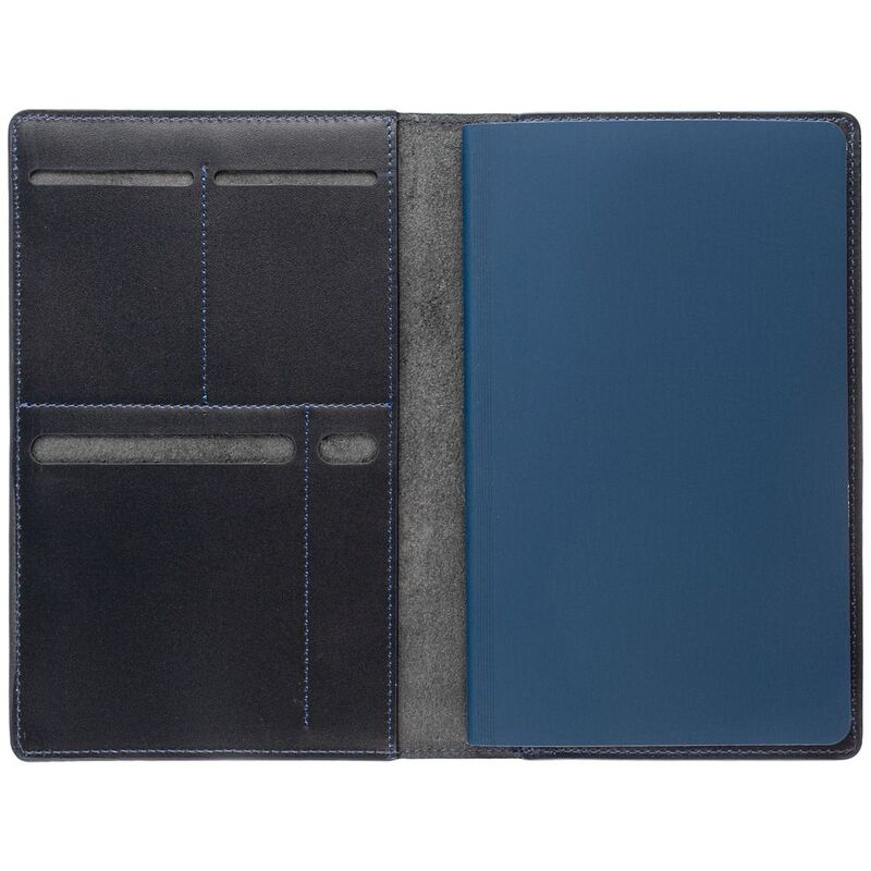 Еженедельник-портфолио Remini, недатированный, темно-синий арт.55602.40