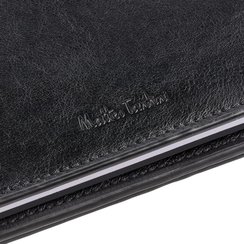 Ежедневник-портфолио Napoli, недатированный, черный арт.55601.30