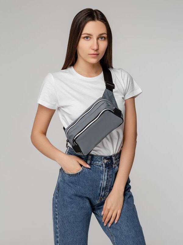 Поясная сумка Tabby, серая арт.13829.10
