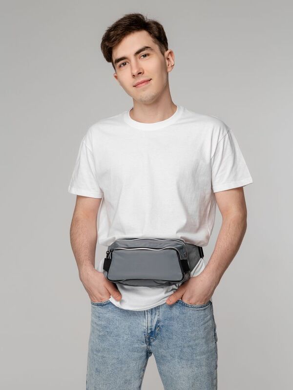 Поясная сумка Tabby, серая арт.13829.10