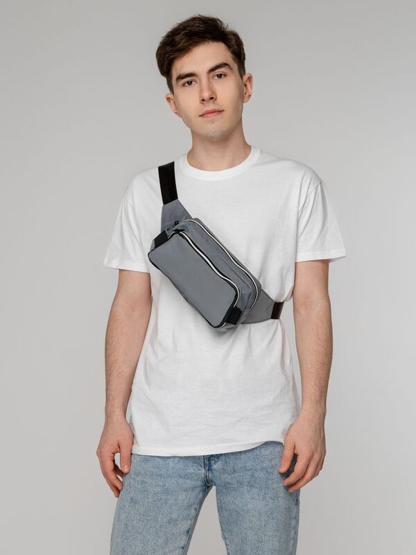 Поясная сумка Tabby, серая арт.13829.10