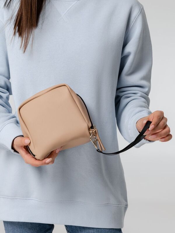 Дорожная косметичка Cubo, бежевая арт.13834.16