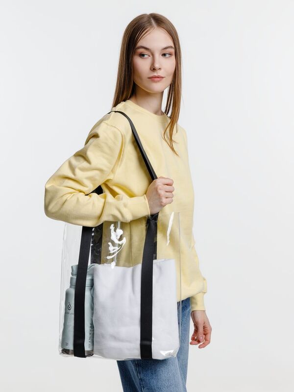 Шопер Clarity, прозрачный арт.13835.00