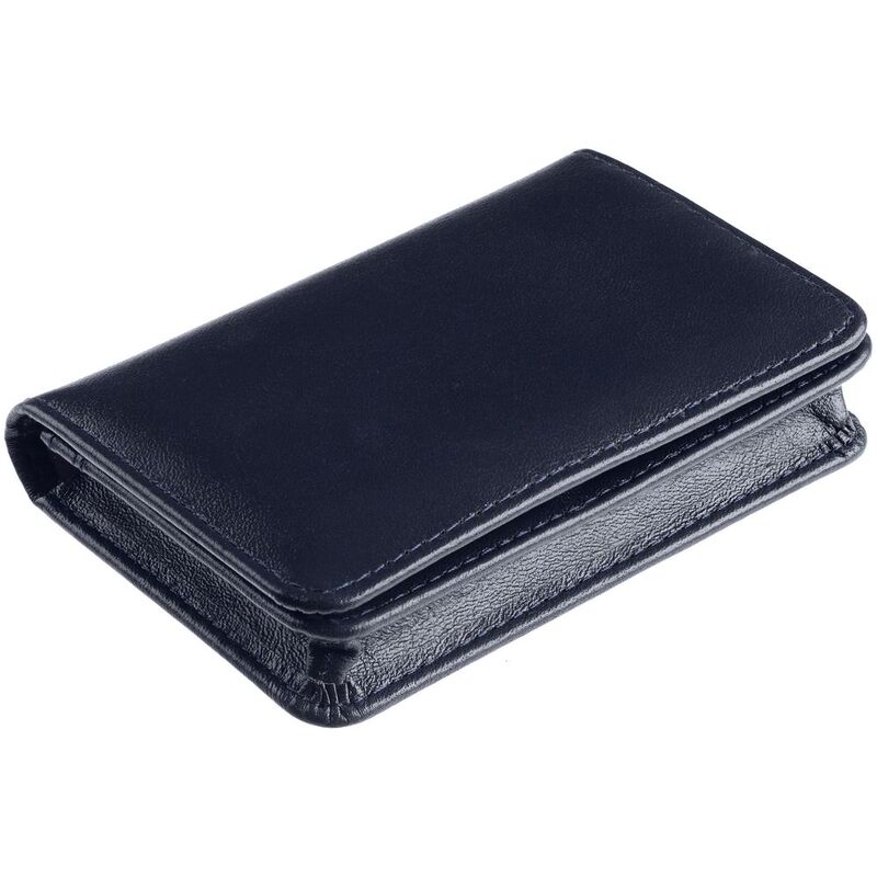 Футляр для карточек и визиток Signature, синий арт.14020.44