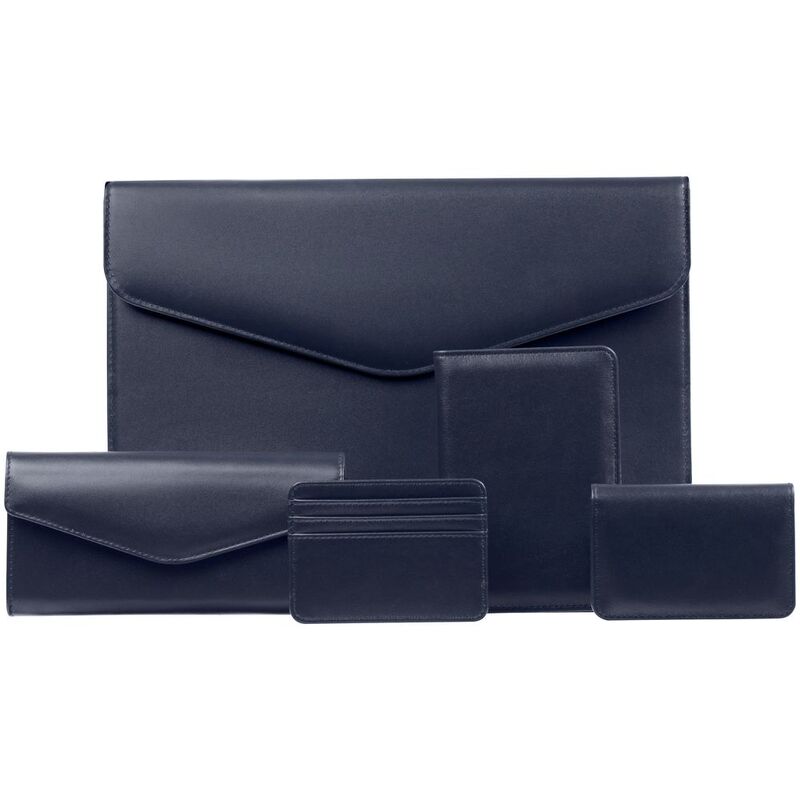 Футляр для карточек и визиток Signature, синий арт.14020.44