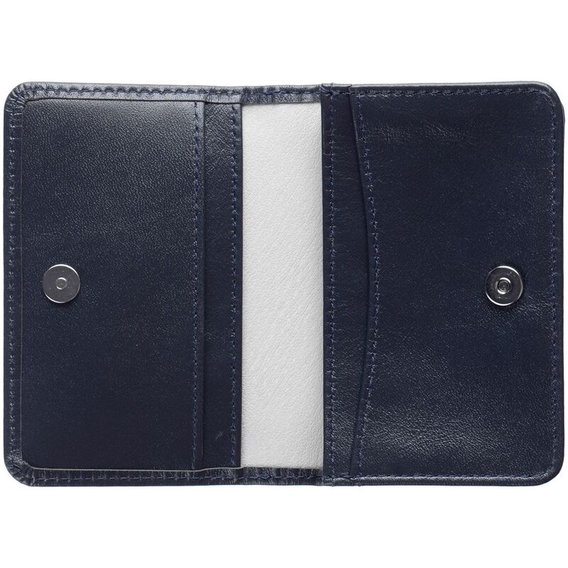 Футляр для карточек и визиток Signature, синий арт.14020.44