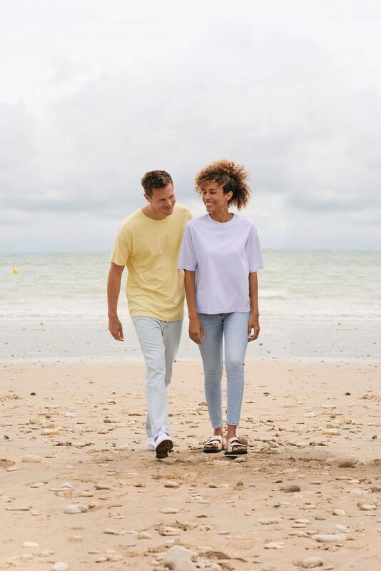 Футболка оверсайз мужская Boxy Men, сиреневая арт.03806701