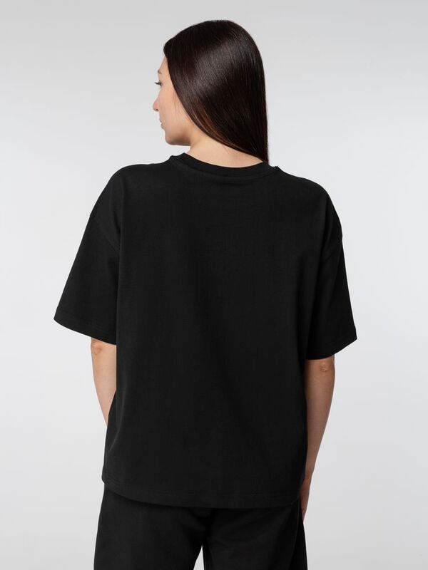 Футболка оверсайз женская Boxy Women, черная арт.03807309