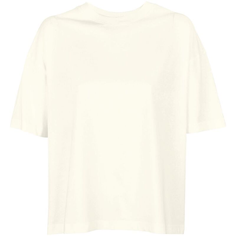 Футболка оверсайз женская Boxy Women, молочно-белая арт.03807104
