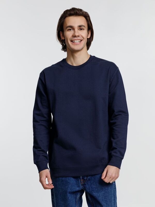 Свитшот унисекс Columbia, темно-синий арт.03814319