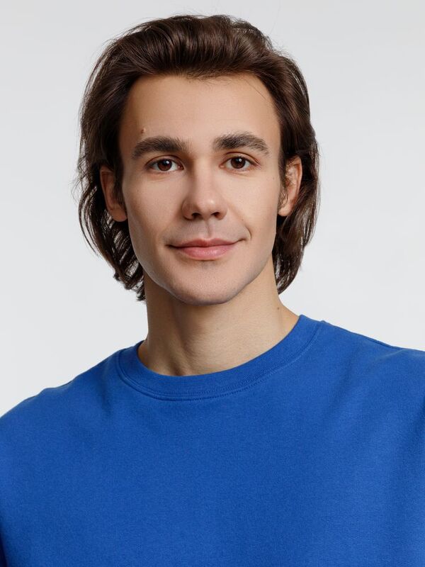 Свитшот унисекс Columbia, ярко-синий арт.03814241