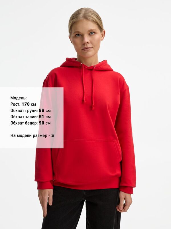 Худи унисекс Condor, красное арт.03815161