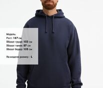 Худи унисекс Condor, темно-синее арт.03815319