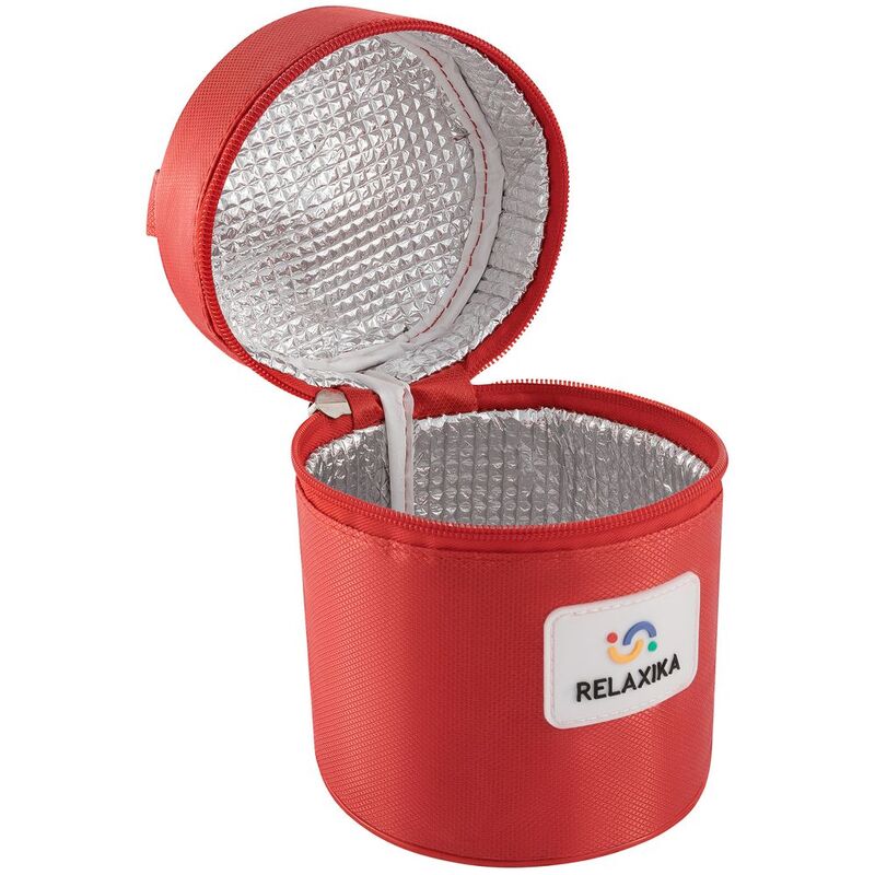 Термос для еды Relaxika 500, в чехле, стальной арт.13869.10