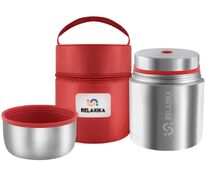 Термос для еды Relaxika 500, в чехле, стальной арт.13869.10