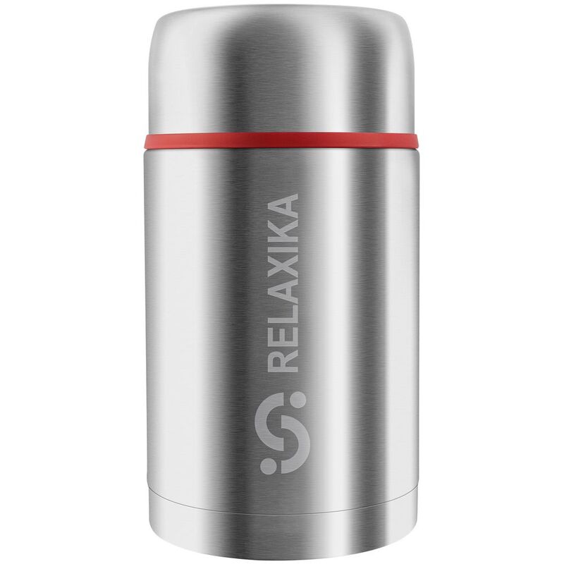 Термос для еды Relaxika 1000, в чехле, стальной арт.13871.10