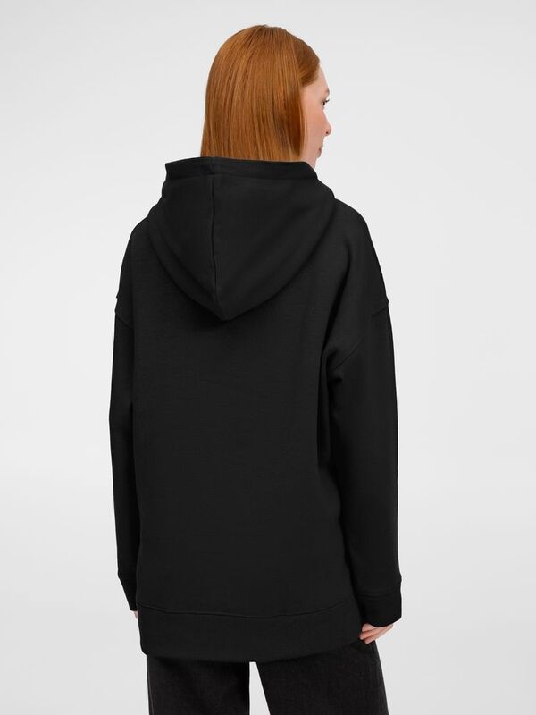 Худи оверсайз унисекс Tolla, черное арт.21118.30