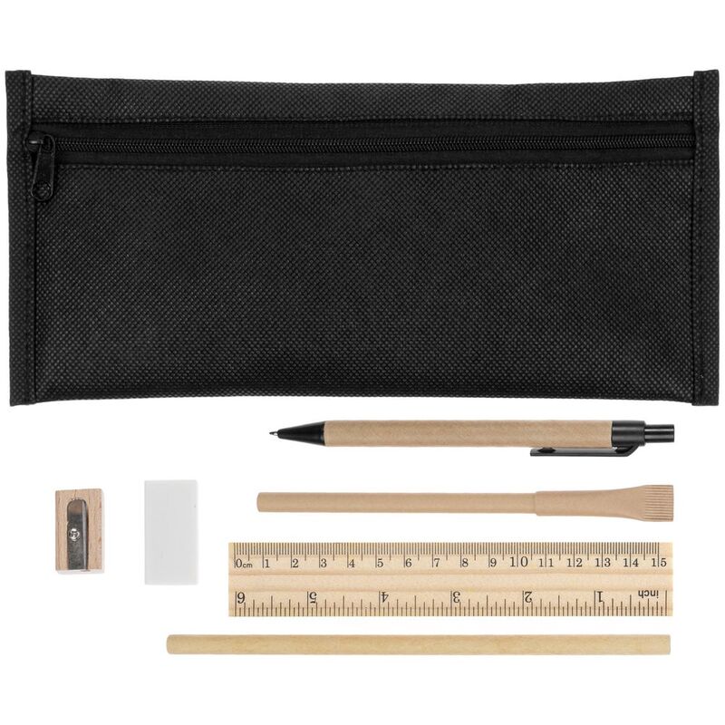 Канцелярский набор Scribe, без блокнота, черный арт.11637.33