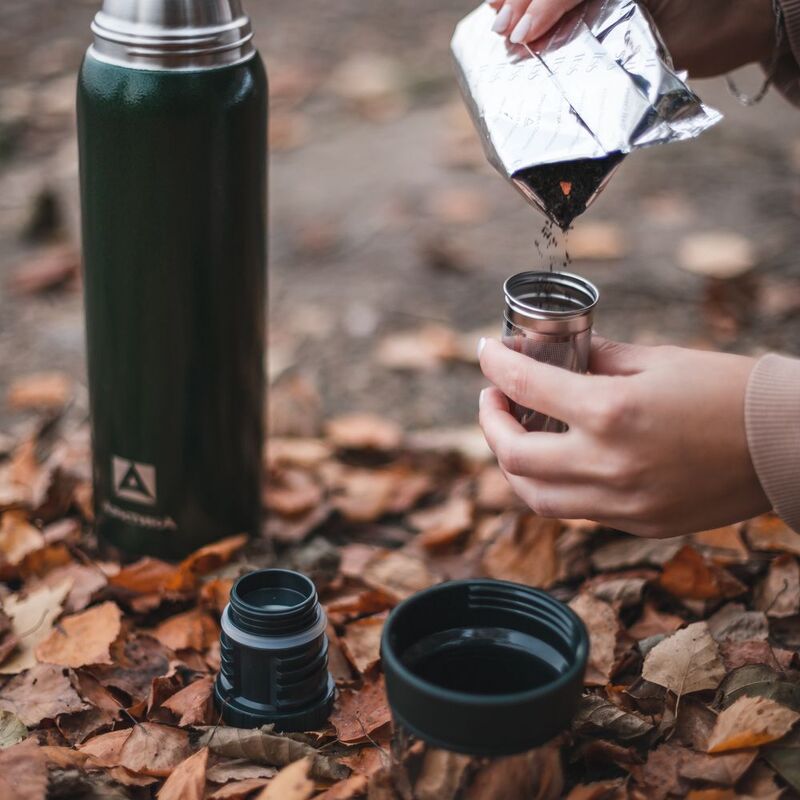 Термос &laquo;Арктика 900&raquo; с ситечком, зеленый арт.13990.90